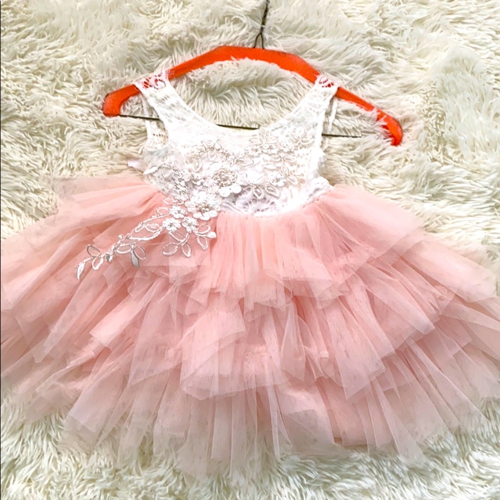 Girls flower dress
